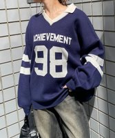 【ウィゴー/WEGO】のナンバリングジャガードニット 人気、トレンドファッション・服の通販 founy(ファニー) ファッション Fashion レディースファッション WOMEN トップス・カットソー Tops/Tshirt ニット Knit Tops 秋 Autumn/Fall カーゴパンツ Cargo Pants スマホ Smartphone スラックス Slacks セーター Sweater デニム Denim トレンド Trend プリーツ Pleats A/W・秋冬 Aw・Autumn/Winter・Fw・Fall-Winter 再入荷 Restock/Back In Stock/Re Arrival おすすめ Recommend |ID:prp329100004340218