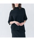 【ベイジ,/BEIGE,】の【洗える】LAURA / 半袖タートルニットトップス Black|ID: prp329100004340294 ipo3291000000031941507