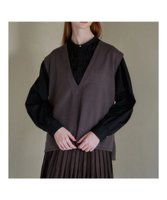 【イェッカ ヴェッカ/YECCA VECCA】の【2点セット】ニットベストSETシャツ 人気、トレンドファッション・服の通販 founy(ファニー) ファッション Fashion レディースファッション WOMEN アウター Coat Outerwear トップス・カットソー Tops/Tshirt ニット Knit Tops シャツ/ブラウス Shirts/Blouses ロング / Tシャツ T-Shirts ベスト/ジレ Gilets/Vests ベスト Vest ポケット Pocket 再入荷 Restock/Back In Stock/Re Arrival A/W・秋冬 Aw・Autumn/Winter・Fw・Fall-Winter |ID:prp329100004340311