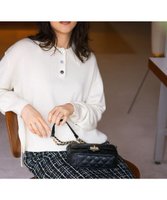 【組曲/KUMIKYOKU】のカシミヤブレンドバルキーポロ ニット 人気、トレンドファッション・服の通販 founy(ファニー) ファッション Fashion レディースファッション WOMEN トップス・カットソー Tops/Tshirt ニット Knit Tops アイレット Eyelet アクリル Acrylic スマート Smart セーター Sweater タートル Turtle トレンド Trend フェミニン Feminine フォルム Form ポロシャツ Polo Shirt 再入荷 Restock/Back In Stock/Re Arrival A/W・秋冬 Aw・Autumn/Winter・Fw・Fall-Winter |ID:prp329100004340314