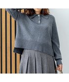 【組曲/KUMIKYOKU】のカシミヤブレンドバルキーポロ ニット 人気、トレンドファッション・服の通販 founy(ファニー) ファッション Fashion レディースファッション WOMEN トップス・カットソー Tops/Tshirt ニット Knit Tops アイレット Eyelet アクリル Acrylic スマート Smart セーター Sweater タートル Turtle トレンド Trend フェミニン Feminine フォルム Form ポロシャツ Polo Shirt 再入荷 Restock/Back In Stock/Re Arrival A/W・秋冬 Aw・Autumn/Winter・Fw・Fall-Winter thumbnail グレー系|ID: prp329100004340314 ipo3291000000030267950