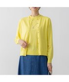 【23区/NIJYUSANKU】の【Oggi6月号掲載/洗える】プレミアムビオコットン カーディガン イエロー系|ID: prp329100004341747 ipo3291000000033194484