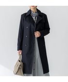 【23区/NIJYUSANKU】の【撥水加工】エアータンブラー TCギャバジン ロング トレンチコート ネイビー系|ID: prp329100004341759 ipo3291000000031929835