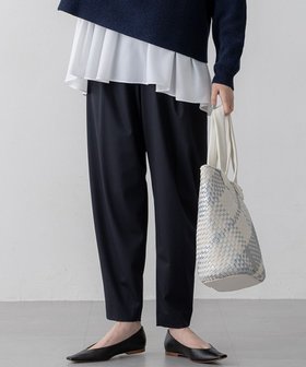 【23区/NIJYUSANKU】 【セットアップ対応/洗える】ライトクロス コクーン パンツ人気、トレンドファッション・服の通販 founy(ファニー) ファッション Fashion レディースファッション Fashion for Women セットアップ Matching Sets レディースパンツ・ボトムス Pants & Trousers / Bottoms 春 Spring 洗える Machine Washable カットソー Cut and Sewn Top コクーン Cocoon, Cocoon Silhouette ジャケット Jacket, Outerwear ストレッチ Stretch, Stretchy Fabric セットアップ Set-Up, Coordinated Outfit ツイル Twist, Twisted Detail ドレープ Drape, Draping Fabric フラット Flat, Flat Shoes フロント Front, Front Design ワイド Wide, Wide Fit S/S・春夏 SS, Spring/Summer, Warm Season 再入荷 Restock / Back in Stock おすすめ Recommended / Our Picks 夏 Summer エレガント 上品 Elegant 2025年 2025 2025春夏・S/S Spring/Summer 2025 SS25 |ID:prp329100004341764