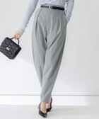 【23区/NIJYUSANKU】の【セットアップ対応/洗える】ライトクロス コクーン パンツ ライトグレー系|ID: prp329100004341764 ipo3291000000035712732