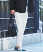 【23区/NIJYUSANKU】の【セットアップ対応/洗える】ライトクロス コクーン パンツ ホワイト系|ID: prp329100004341764 ipo3291000000035712735