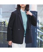 【23区/NIJYUSANKU】の【Oggi3月号掲載/セットアップ対応】 ライトクロス ジャケット ネイビー系|ID: prp329100004341766 ipo3291000000035376994