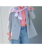 【23区/NIJYUSANKU】の【Oggi3月号掲載/セットアップ対応】 ライトクロス ジャケット ライトグレー系|ID: prp329100004341766 ipo3291000000035376996