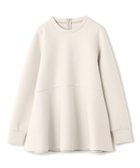 【アンフィーロ 自由区/UNFILO】の【洗える/ストレッチ】BEAUTY FORM JERSEY ペプラム トップス グレージュ|ID: prp329100004341817 ipo3291000000031962725