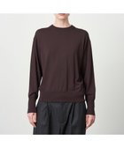 【エイトン/ATON】のWOOSTED WOOL クルーネックセーター 人気、トレンドファッション・服の通販 founy(ファニー) ファッション Fashion レディースファッション WOMEN トップス・カットソー Tops/Tshirt ニット Knit Tops カシミヤ Cashmere コンパクト Compact スリット Slit セーター Sweater バランス Balance 別注 Special Order A/W・秋冬 Aw・Autumn/Winter・Fw・Fall-Winter thumbnail BURGUNDY|ID: prp329100004341941 ipo3291000000030295291