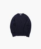 【エイトン/ATON】のWOOSTED WOOL クルーネックセーター 人気、トレンドファッション・服の通販 founy(ファニー) ファッション Fashion レディースファッション WOMEN トップス・カットソー Tops/Tshirt ニット Knit Tops カシミヤ Cashmere コンパクト Compact スリット Slit セーター Sweater バランス Balance 別注 Special Order A/W・秋冬 Aw・Autumn/Winter・Fw・Fall-Winter thumbnail NAVY|ID: prp329100004341941 ipo3291000000030295292