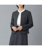 【ジェイ プレス/J.PRESS】のアクアレジェンドウールジャージー ノーカラー ジャケット 人気、トレンドファッション・服の通販 founy(ファニー) ファッション Fashion レディースファッション WOMEN アウター Coat Outerwear ジャケット Jackets ノーカラージャケット No Collar Leather Jackets ジャケット Jacket ジャージー Jersey セットアップ Set Up フロント Front 再入荷 Restock/Back In Stock/Re Arrival A/W・秋冬 Aw・Autumn/Winter・Fw・Fall-Winter 羽織 Haori ビジネス 仕事 通勤 Business |ID:prp329100004341946