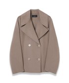 【ジョゼフ/JOSEPH】のライトダブルフェイス ショートコート 人気、トレンドファッション・服の通販 founy(ファニー) ファッション Fashion レディースファッション WOMEN アウター Coat Outerwear コート Coats ジャケット Jackets NEW・新作・新着・新入荷 New Arrivals ショート Short シルク Silk ジャケット Jacket ダブル Double フィット Fit フェイス Face ポケット Pocket ラグジュアリー Luxury レギュラー Regular 夏 Summer 春 Spring S/S・春夏 Ss・Spring/Summer thumbnail グレイッシュベージュ|ID: prp329100004342855 ipo3291000000030304765