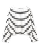 【アンフィーロ 自由区/UNFILO】の【抗菌防臭/ストレッチ】バックZIP ボーダーT オフ×ブラック|ID: prp329100004343012 ipo3291000000033553796
