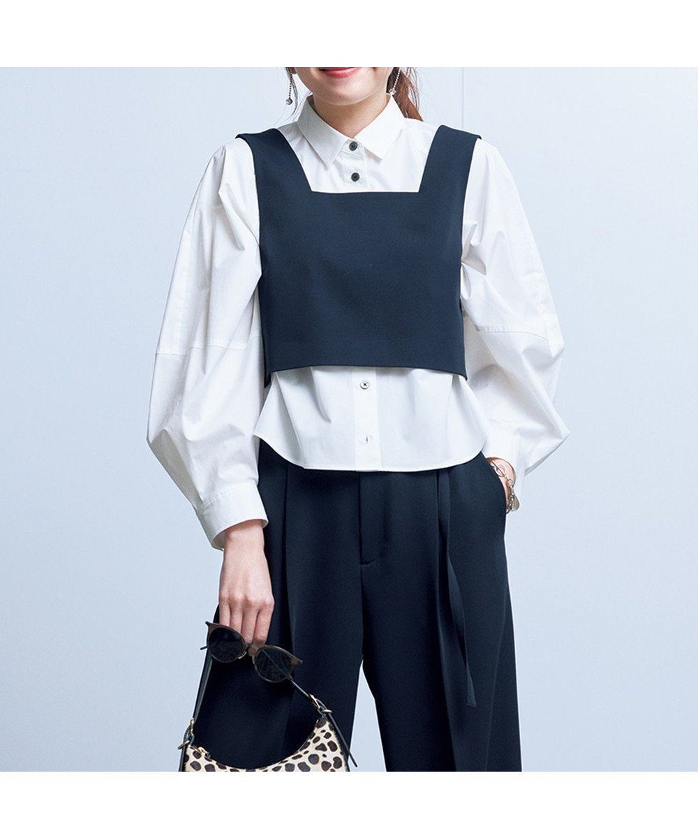【アンフィーロ 自由区/UNFILO】の【ストレッチ/洗える】イージーチノ ビスチェ 人気、トレンドファッション・服の通販 founy(ファニー) 　ファッション　Fashion　レディースファッション　Ladies' Fashion Online　トップス・カットソー　Tops/Tshirt　ビスチェ　Bustier　おすすめ　Recommend　コンパクト　Compact　シンプル　Simple　ストレッチ　Stretch　セットアップ　Set Up　トレンド　Trend　ビスチェ　Bustier　夏　Summer　春　Spring　S/S・春夏　Ss・Spring/Summer　洗える　Washable　 other-1|ID: prp329100004343015 ipo3291000000032553801
