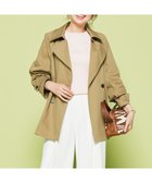 【アンフィーロ 自由区/UNFILO】の【洗える】ショート トレンチコート 人気、トレンドファッション・服の通販 founy(ファニー) ファッション Fashion レディースファッション Fashion for Women アウター Coat / Outerwear Collection コート・ロングコート・ピーコート Long Coats, Peacoats & More レディースジャケット・軽アウター Jackets トレンチコート / 春秋の定番アウター Trench Coats インナー Innerwear ウォッシャブル Machine Washable 春 Spring 洗える Machine Washable 軽量 Lightweight, Ultra Light ショート Short, Short Length ジャケット Jacket, Outerwear スタンド Stand Collar, Upright Stand ツイル Twist, Twisted Detail バランス Balance, Style Balance S/S・春夏 SS, Spring/Summer, Warm Season 夏 Summer エレガント 上品 Elegant thumbnail キャメル|ID: prp329100004343017 ipo3291000000033028370
