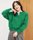 【エニィファム/any FAM】の【洗濯機可】ミラノリブジップニット 人気、トレンドファッション・服の通販 founy(ファニー) ファッション Fashion レディースファッション Fashion for Women トップス・カットソー Cut & Sew Tops ニット Knit Tops & Sweaters おすすめ Recommended / Our Picks インナー Innerwear セーター Sweater, Knitwear ミラノリブ Milano Rib, Milano Stitch A/W・秋冬 Autumn/Winter thumbnail グリーン|ID: prp329100004343097 ipo3291000000033714972