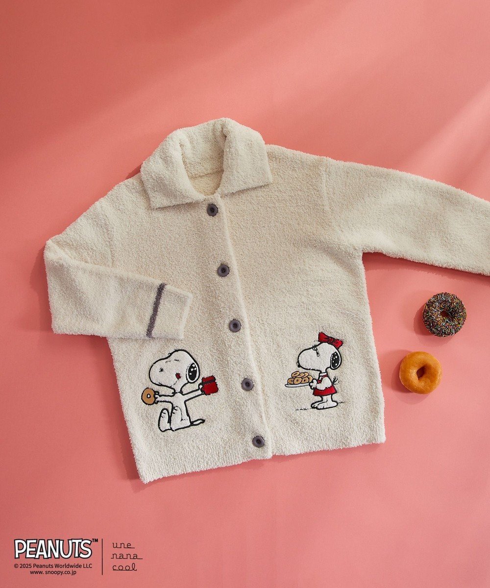 【ウンナナクール/une nana cool】の【スヌーピー】PEANUTS × une nana cool カーディガン SNOOPY 人気、トレンドファッション・服の通販 founy(ファニー) 　ファッション　Fashion　レディースファッション　WOMEN　トップス・カットソー　Tops/Tshirt　カーディガン　Cardigans　秋　Autumn/Fall　カーディガン　Cardigan　ショーツ　Shorts　パジャマ　Pajamas　ベビー　Baby　 other-1|ID: prp329100004343124 ipo3291000000030306095