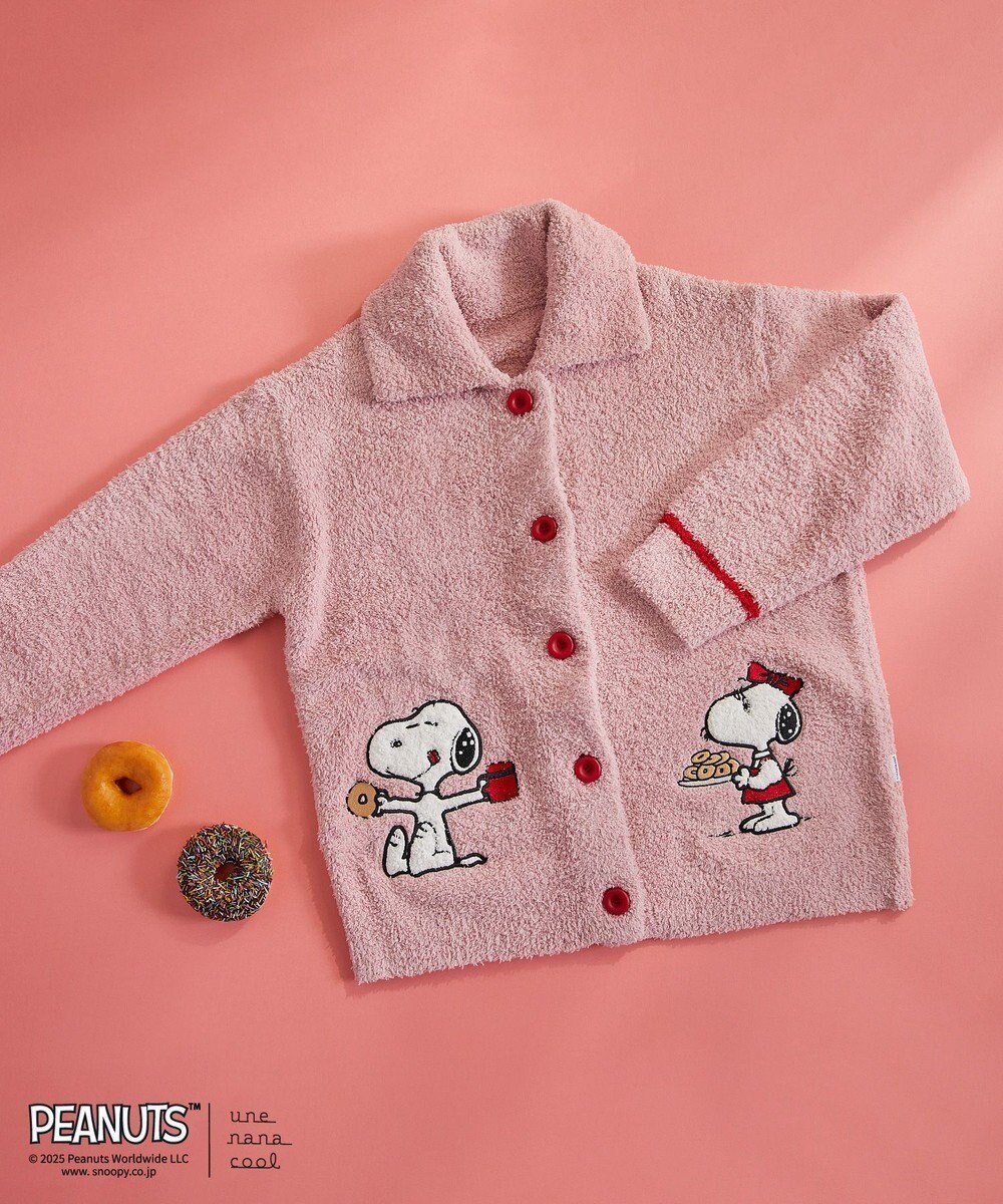 【ウンナナクール/une nana cool】の【スヌーピー】PEANUTS × une nana cool カーディガン SNOOPY インテリア・キッズ・メンズ・レディースファッション・服の通販 founy(ファニー) 　ファッション　Fashion　レディースファッション　WOMEN　トップス・カットソー　Tops/Tshirt　カーディガン　Cardigans　秋　Autumn/Fall　カーディガン　Cardigan　ショーツ　Shorts　パジャマ　Pajamas　ベビー　Baby　PI|ID: prp329100004343124 ipo3291000000030306098