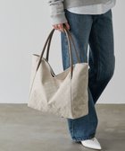 【ラシット/russet】のシンプルトートバッグ【ナイロンジャガード】(SF-252) Ecru|ID: prp329100004344001 ipo3291000000032616594