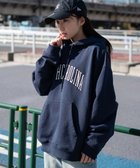 【ウィゴー/WEGO】の【ユニセックス着用ITEM】ワッペンロゴパーカー ネイビー|ID:prp329100004345144