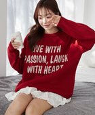 【ウィゴー/WEGO】のグラフィックBIGニットプルオーバー 人気、トレンドファッション・服の通販 founy(ファニー) ファッション Fashion レディースファッション WOMEN トップス・カットソー Tops/Tshirt ニット Knit Tops プルオーバー Pullover 春 Spring ガーリー Girly グラフィック Graphic スマホ Smartphone セーター Sweater デニム Denim プリント Print ロング Long S/S・春夏 Ss・Spring/Summer NEW・新作・新着・新入荷 New Arrivals おすすめ Recommend 夏 Summer thumbnail レッド|ID: prp329100004345148 ipo3291000000030328414