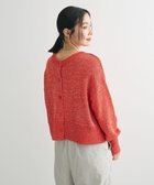 【グリーンパークス/Green Parks】の2way スパンコールニットプルオーバー Red|ID: prp329100004347212 ipo3291000000032453201