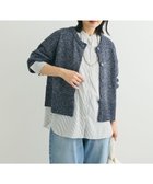 【グリーンパークス/Green Parks】の2way スパンコールニットプルオーバー Navy|ID: prp329100004347212 ipo3291000000032453203