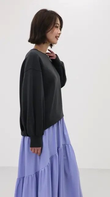 【エニィ スィス/any SiS】の【洗える・2SET】ダンボール プルオーバー×ギャザー スカート 人気、トレンドファッション・服の通販 founy(ファニー) 　ファッション　Fashion　レディースファッション　Fashion for Women　セットアップ　Matching Sets　スカート・ミニ/ミディ/マキシ　Skirts / Mini, Midi & Maxi Skirts　ウォッシャブル　Machine Washable　春　Spring　洗える　Machine Washable　ギャザー　Gathered, Ruffled　切替　Switching, Contrast Panel　ストレッチ　Stretch, Stretchy Fabric　スニーカー　Sneakers, Trainers　セットアップ　Set-Up, Coordinated Outfit　バランス　Balance, Style Balance　フェミニン　Feminine, Girly　S/S・春夏　SS, Spring/Summer, Warm Season　おすすめ　Recommended / Our Picks　夏　Summer　新作・新入荷　New Arrivals / New In　 other-1|ID: prp329100004348300 ipo3291000000035546117