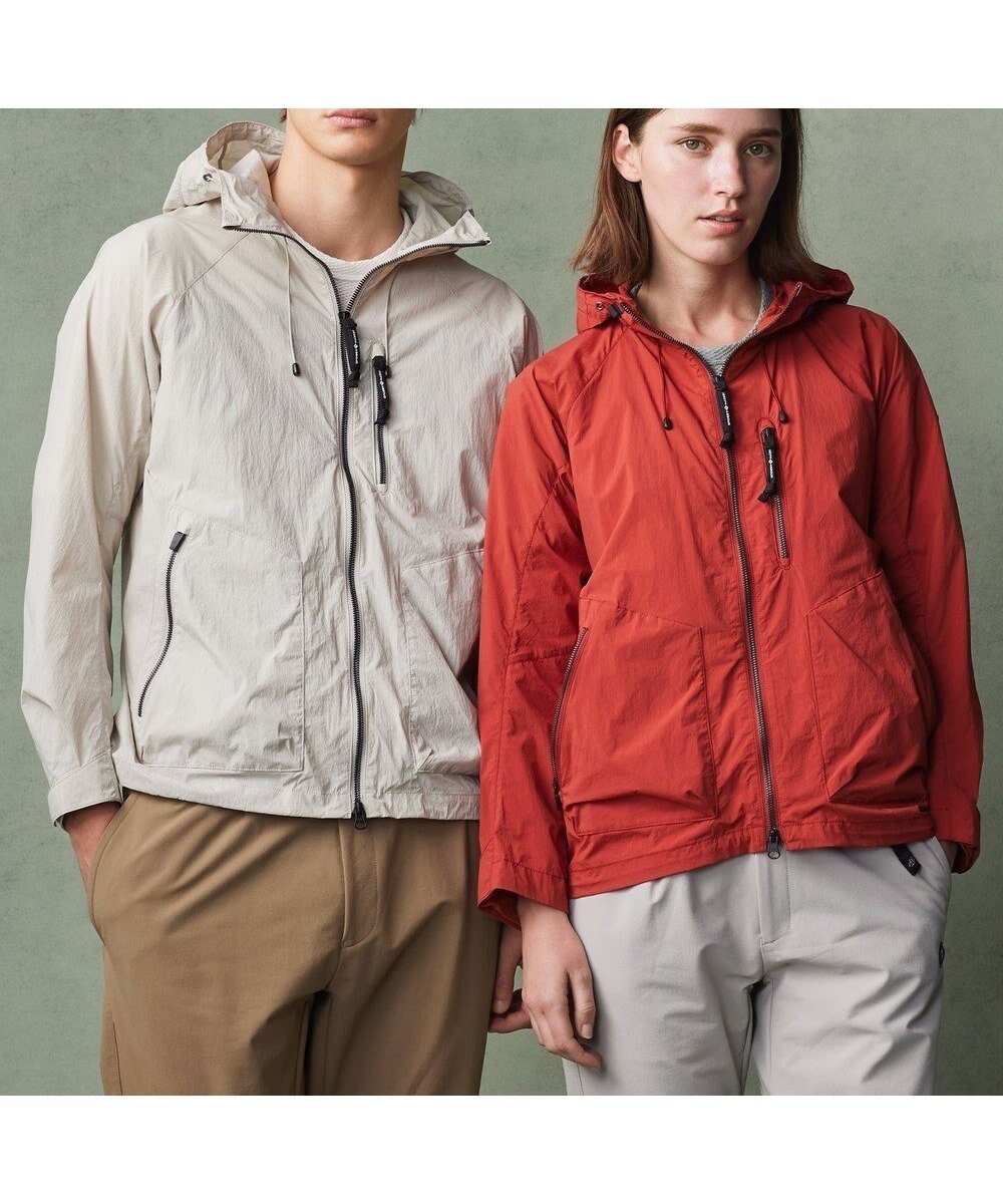 【ジョセフ アブード マウンテン/JOSEPH ABBOUD MOUNTAIN】の【軽量/ストレッチ/ECO撥水】ライトワシャーストレッチ マウンテンパーカー インテリア・キッズ・メンズ・レディースファッション・服の通販 founy(ファニー) 　ファッション　Fashion　レディースファッション　WOMEN　アウター　Coat Outerwear　ジャケット　Jackets　春　Spring　軽量　Lightweight　ジャケット　Jacket　ストレッチ　Stretch　スピンドル　Spindle　パーカー　Hoodie　S/S・春夏　Ss・Spring/Summer　再入荷　Restock/Back In Stock/Re Arrival　夏　Summer　オレンジ系|ID: prp329100004350388 ipo3291000000031950680