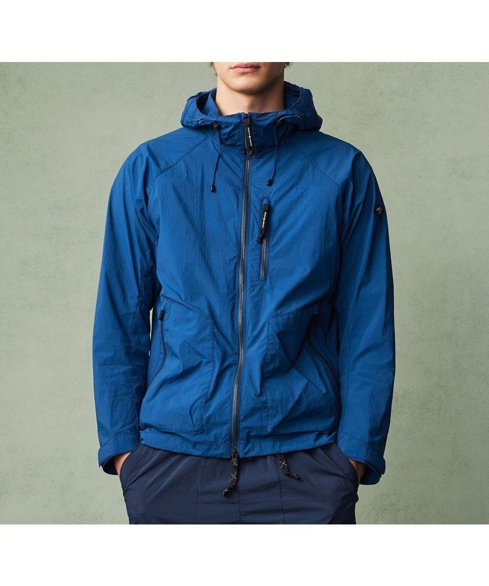 【ジョセフ アブード マウンテン/JOSEPH ABBOUD MOUNTAIN】の【軽量/ストレッチ/ECO撥水】ライトワシャーストレッチ マウンテンパーカー インテリア・キッズ・メンズ・レディースファッション・服の通販 founy(ファニー) 　ファッション　Fashion　レディースファッション　WOMEN　アウター　Coat Outerwear　ジャケット　Jackets　春　Spring　軽量　Lightweight　ジャケット　Jacket　ストレッチ　Stretch　スピンドル　Spindle　パーカー　Hoodie　S/S・春夏　Ss・Spring/Summer　再入荷　Restock/Back In Stock/Re Arrival　夏　Summer　ブルー系|ID: prp329100004350388 ipo3291000000031950681