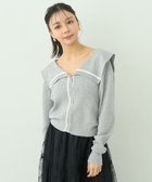 【アースミュージックアンドエコロジー/earth music&ecology】のビッグカラーカーディガン 人気、トレンドファッション・服の通販 founy(ファニー) ファッション Fashion レディースファッション WOMEN トップス・カットソー Tops/Tshirt カーディガン Cardigans NEW・新作・新着・新入荷 New Arrivals カーディガン Cardigan ショート Short デコルテ Decolletage トレンド Trend フェミニン Feminine ボトム Bottom ポケット Pocket ワイド Wide 夏 Summer 春 Spring S/S・春夏 Ss・Spring/Summer 羽織 Haori thumbnail Gray Mixture|ID: prp329100004350451 ipo3291000000030380977