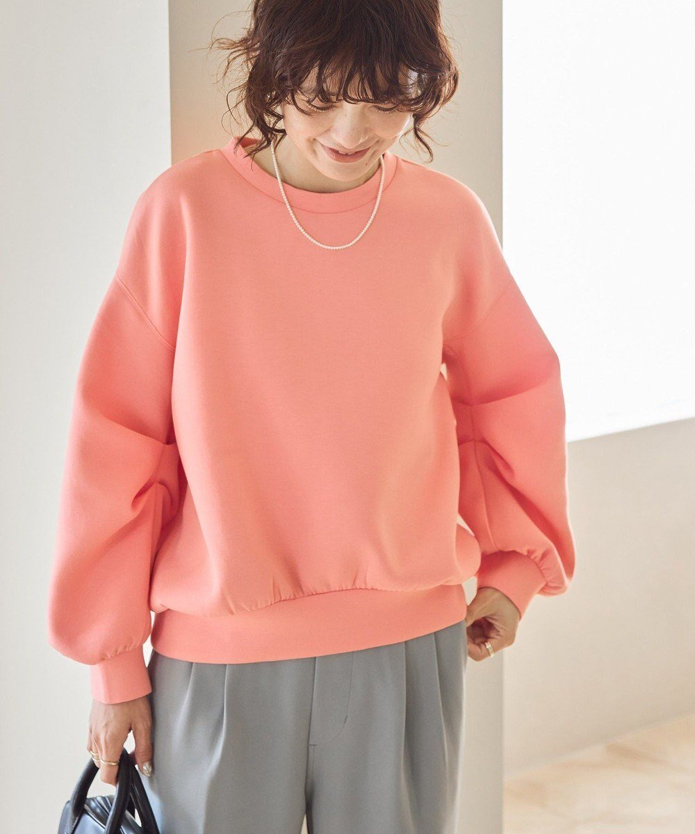【アメリカンホリック/AMERICAN HOLIC】のタックスリーブポンチプルオーバー インテリア・キッズ・メンズ・レディースファッション・服の通販 founy(ファニー) 　ファッション　Fashion　レディースファッション　WOMEN　トップス・カットソー　Tops/Tshirt　パーカ　Sweats　プルオーバー　Pullover　スウェット　Sweat　ギャザー　Gather　スウェット　Sweat　スリーブ　Sleeve　フェミニン　Feminine　フォルム　Form　ボトム　Bottom　ラウンド　Round　再入荷　Restock/Back In Stock/Re Arrival　夏　Summer　春　Spring　S/S・春夏　Ss・Spring/Summer　Pink|ID: prp329100004350515 ipo3291000000031991716