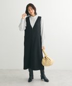 【グリーンパークス/Green Parks】の前後2WAYハーフZIPジャンパースカート 人気、トレンドファッション・服の通販 founy(ファニー) ファッション Fashion レディースファッション WOMEN スカート Skirt インナー Inner トレンド Trend ハーフ Half ポケット Pocket 夏 Summer 春 Spring S/S・春夏 Ss・Spring/Summer thumbnail Black|ID: prp329100004350610 ipo3291000000030382104