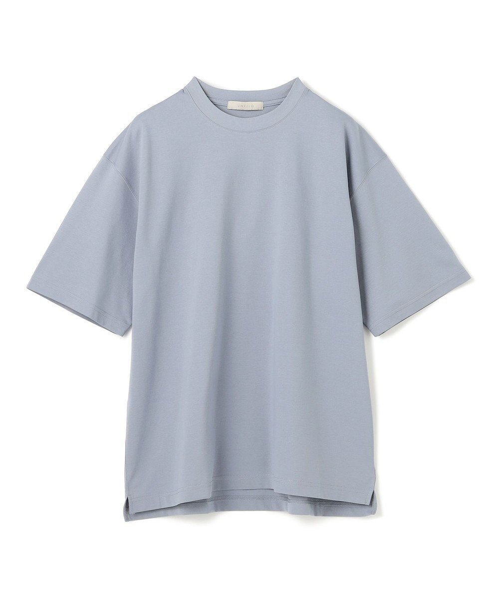 【アンフィーロ/UNFILO / MEN】のスマート ストレッチ ワイドTEE インテリア・キッズ・メンズ・レディースファッション・服の通販 founy(ファニー) 　ファッション　Fashion　メンズファッション　MEN　トップス・カットソー　Tops/Tshirt/Men　シャツ　Shirts　カットソー　Cut And Sew　シルケット　Mercerization　ストレッチ　Stretch　スマート　Smart　スリーブ　Sleeve　ビジネス 仕事 通勤　Business　ベーシック　Basic　ロング　Long　ワイド　Wide　半袖　Short Sleeve　夏　Summer　定番　Standard　春　Spring　S/S・春夏　Ss・Spring/Summer　グレー|ID: prp329100004350662 ipo3291000000030382554