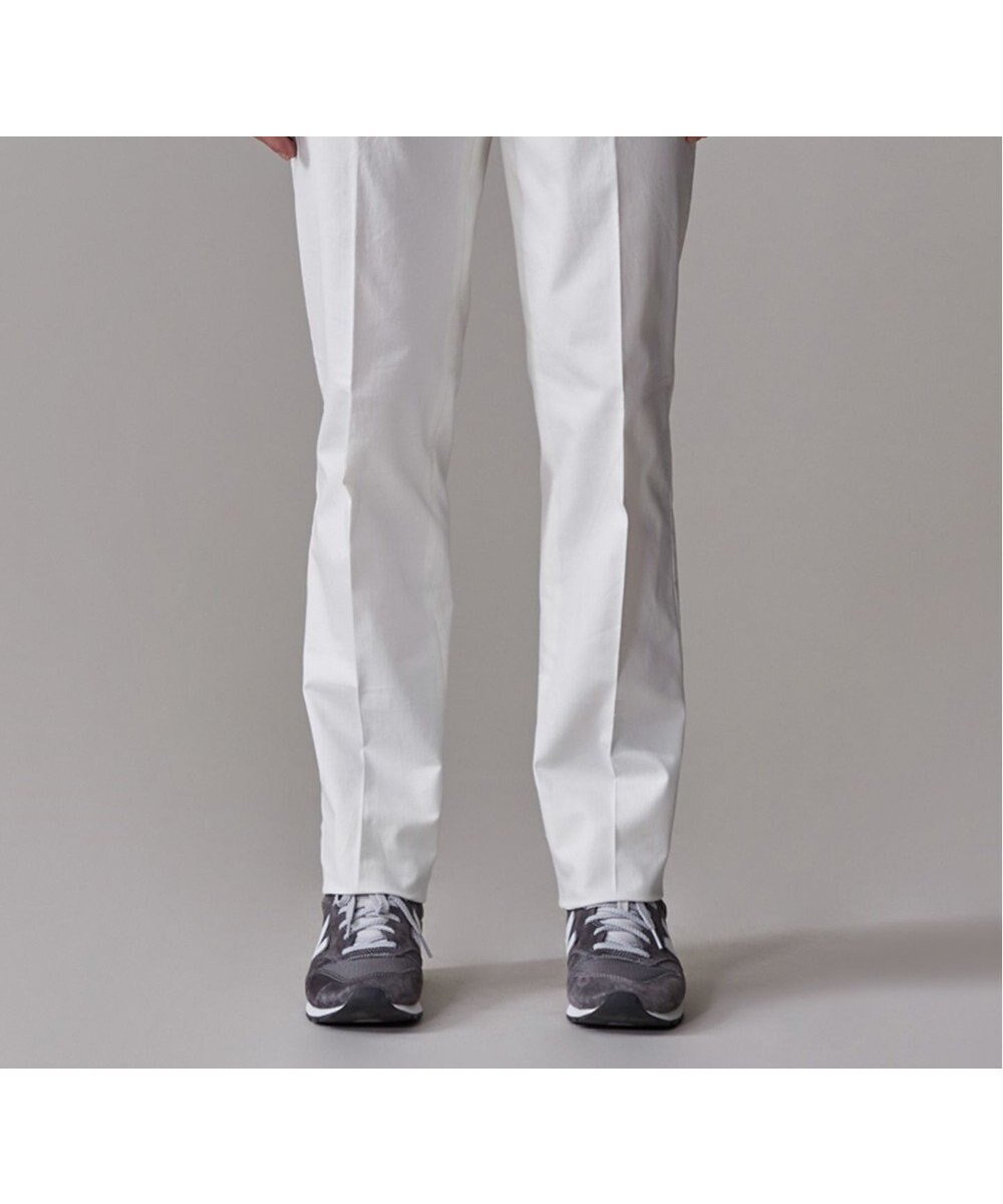 【ジェイ プレス/J.PRESS / MEN】の洗練されたデザインと機能性【ストレッチ】トリコチン ステムテーパード パンツ インテリア・キッズ・メンズ・レディースファッション・服の通販 founy(ファニー) 　ファッション　Fashion　メンズファッション　Fashion for Men　ボトムス　Bottoms　春　Spring　スタイリッシュ　Stylish, Fashionable　ストレッチ　Stretch, Stretchy Fabric　スラックス　Slacks, Dress Pants　ドレス　Dress, One-Piece　定番　Standard, Basic Item　S/S・春夏　SS, Spring/Summer, Warm Season　夏　Summer　エレガント 上品　Elegant　ホワイト系|ID: prp329100004350701 ipo3291000000032977627