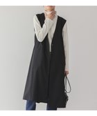 【アメリカンホリック/AMERICAN HOLIC】のVネックロングジレ Black|ID: prp329100004350732 ipo3291000000031810744
