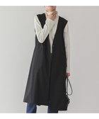【アメリカンホリック/AMERICAN HOLIC】のVネックロングジレ Black|ID: prp329100004350732 ipo3291000000032709833