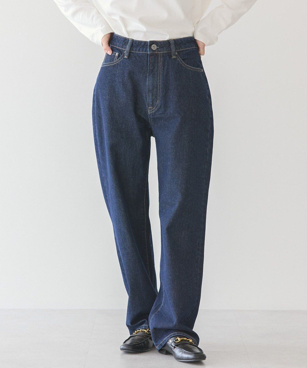 【アメリカンホリック/AMERICAN HOLIC】のストレートデニム インテリア・キッズ・メンズ・レディースファッション・服の通販 founy(ファニー) 　ファッション　Fashion　レディースファッション　WOMEN　パンツ　Pants　デニムパンツ　Denim Pants　春　Spring　コンパクト　Compact　シンプル　Simple　ストレート　Straight　デニム　Denim　ベーシック　Basic　ポケット　Pocket　ルーズ　Loose　S/S・春夏　Ss・Spring/Summer　夏　Summer　2025年　2025　2025春夏・S/S　Ss,Spring/Summer,2025　One Wash|ID: prp329100004350743 ipo3291000000030382948