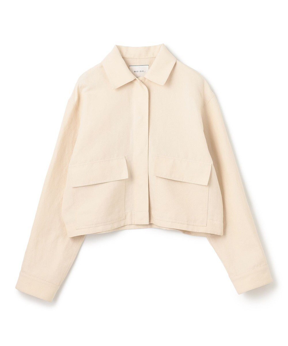 【ベイジ,/BEIGE,】の【洗える】CUPHEA / アウトポケットジャケット 人気、トレンドファッション・服の通販 founy(ファニー) 　ファッション　Fashion　レディースファッション　WOMEN　アウター　Coat Outerwear　ジャケット　Jackets　春　Spring　洗える　Washable　ショート　Short　シルク　Silk　ジャケット　Jacket　セットアップ　Set Up　タンブラー　Tumbler　ツイル　Twill　デニム　Denim　ドット　Dot　ポケット　Pocket　リネン　Linen　ワイド　Wide　S/S・春夏　Ss・Spring/Summer　NEW・新作・新着・新入荷　New Arrivals　夏　Summer　エレガント 上品　Elegant　 other-1|ID: prp329100004350750 ipo3291000000030382986