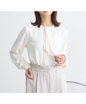 【アースミュージックアンドエコロジー/earth music&ecology】の2WAYボウタイブラウス 人気、トレンドファッション・服の通販 founy(ファニー) ファッション Fashion レディースファッション WOMEN トップス・カットソー Tops/Tshirt シャツ/ブラウス Shirts/Blouses とろみ Thickness ギャザー Gather コンパクト Compact ドレープ Drape フォルム Form ポケット Pocket リボン Ribbon 夏 Summer 春 Spring S/S・春夏 Ss・Spring/Summer |ID:prp329100004350760