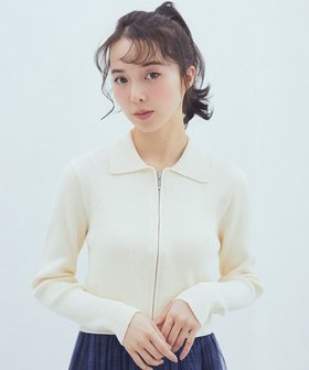 【アースミュージックアンドエコロジー/earth music&ecology】のWジップリブカーディガン 人気、トレンドファッション・服の通販 founy(ファニー) ファッション Fashion レディースファッション WOMEN トップス・カットソー Tops/Tshirt カーディガン Cardigans おすすめ Recommend カーディガン Cardigan コンパクト Compact ジップ Zip トレンド Trend バランス Balance フィット Fit ポケット Pocket 今季 This Season 夏 Summer 春 Spring S/S・春夏 Ss・Spring/Summer |ID:prp329100004350765