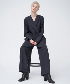 【エイトン/ATON】 TECHNO WOOL TWILL ジャンプスーツ人気、トレンドファッション・服の通販 founy(ファニー) ファッション Fashion レディースファッション WOMEN ワンピース Dress ドレス Party Dresses ストレッチ Stretch スーツ Suit ドレス Dress ドレープ Drape バランス Balance フォーマル Formal ボトム Bottom A/W・秋冬 Aw・Autumn/Winter・Fw・Fall-Winter 長袖 Long Sleeve |ID:prp329100004350856