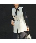 【アンフィーロ 自由区/UNFILO】のフォルムニットジレ グレージュ|ID: prp329100004352304 ipo3291000000035635756