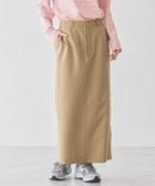 【アメリカンホリック/AMERICAN HOLIC】のイージーケアスリットタイトスカート 人気、トレンドファッション・服の通販 founy(ファニー) ファッション Fashion レディースファッション Fashion for Women スカート Skirts おすすめ Recommended / Our Picks カットソー Cut and Sewn Top スリット Slit, Slit Detail タイトスカート Pencil Skirt, Tight Skirt ダウン Down, Puffer エレガント 上品 Elegant 夏 Summer 春 Spring S/S・春夏 SS, Spring/Summer, Warm Season thumbnail Camel|ID: prp329100004352334 ipo3291000000033632093