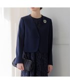 【23区/NIJYUSANKU】の【APPLAUDIR】クリアジョーゼット 3WAYコンパクトジャケット 人気、トレンドファッション・服の通販 founy(ファニー) ファッション Fashion レディースファッション Fashion for Women アウター Coat / Outerwear Collection レディースジャケット・軽アウター Jackets ノーカラージャケット / シンプル上品コーデ Collarless Jackets 春 Spring コンパクト Compact, Small Size ジャケット Jacket, Outerwear ジョーゼット Georgette, Semi-Sheer Fabric ドレス Dress, One-Piece ドレープ Drape, Draping Fabric 人気 Popular, Best Seller パーティ Party, Party Style ビジュー Bijou, Jewel-like Accent フロント Front, Front Design リボン Ribbon, Bow S/S・春夏 SS, Spring/Summer, Warm Season おすすめ Recommended / Our Picks 夏 Summer 結婚式 Wedding ビジネス 仕事 通勤 Business / Work / Commuting thumbnail ネイビー系|ID: prp329100004352342 ipo3291000000033206851
