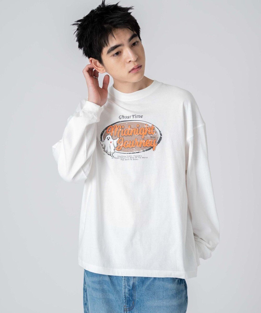 【ウィゴー/WEGO】の【ユニセックス着用ITEM】アソートグラフィックT(LS) 人気、トレンドファッション・服の通販 founy(ファニー) 　ファッション　Fashion　レディースファッション　WOMEN　トップス・カットソー　Tops/Tshirt　シャツ/ブラウス　Shirts/Blouses　ロング / Tシャツ　T-Shirts　カットソー　Cut and Sewn　インナー　Inner　春　Spring　秋　Autumn/Fall　カットソー　Cut And Sew　シンプル　Simple　スマホ　Smartphone　スリーブ　Sleeve　デニム　Denim　定番　Standard　ビッグ　Big　フロント　Front　プリント　Print　ボトム　Bottom　ロング　Long　S/S・春夏　Ss・Spring/Summer　NEW・新作・新着・新入荷　New Arrivals　おすすめ　Recommend　夏　Summer　 other-1|ID: prp329100004353800 ipo3291000000030405917