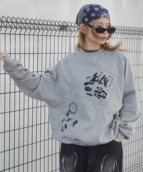 【ウィゴー/WEGO】の【ユニセックス着用ITEM】フォトペーストグラフィックプルオーバー 人気、トレンドファッション・服の通販 founy(ファニー) ファッション Fashion レディースファッション WOMEN トップス・カットソー Tops/Tshirt パーカ Sweats プルオーバー Pullover スウェット Sweat 春 Spring 秋 Autumn/Fall スウェット Sweat スマホ Smartphone スリーブ Sleeve ダメージ Damage トレンド Trend プリーツ Pleats リラックス Relax 冬 Winter S/S・春夏 Ss・Spring/Summer NEW・新作・新着・新入荷 New Arrivals おすすめ Recommend 夏 Summer |ID:prp329100004353810