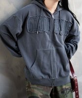 【ウィゴー/WEGO】のヴィンテージウォッシュパッチワークBIGZIPパーカー 人気、トレンドファッション・服の通販 founy(ファニー) ファッション Fashion レディースファッション WOMEN トップス・カットソー Tops/Tshirt パーカ Sweats 春 Spring スマホ Smartphone トレンド Trend 長袖 Long Sleeve ハーフ Half パーカー Hoodie ミニスカート Mini Skirt S/S・春夏 Ss・Spring/Summer NEW・新作・新着・新入荷 New Arrivals おすすめ Recommend 夏 Summer |ID:prp329100004353832