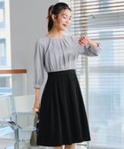 【ティアクラッセ/Tiaclasse】の【ダブルクロス】シフォンドッキングワンピース ブラック|ID: prp329100004353837 ipo3291000000032659010